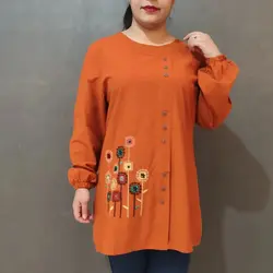 تونیک گلدوزی نسترن