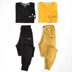 بلوز آستین گلدوزی بابونه