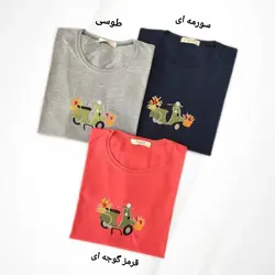 تیشرت گلدوزی موتور