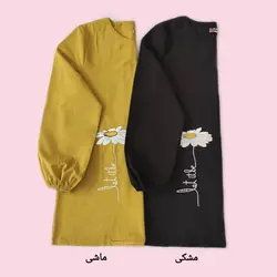 تونیک گلدوزی طرح گل بابونه