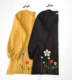 تونیک گلدوزی طرح گل 2