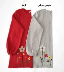 تونیک گلدوزی طرح گل 2