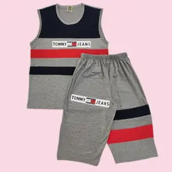 ست تاپ و شلوارک مردانه Tommy