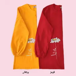 تونیک گلدوزی  طرح گل