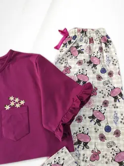 تیشرت  جیب دار  گلدوزی