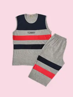 ست تاپ و شلوارک مردانه TOMMY