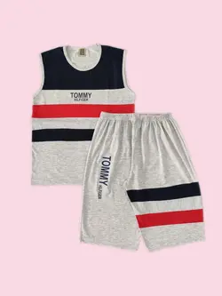 ست تاپ و شلوارک مردانه TOMMY