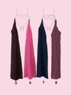 پیراهن خال خالی