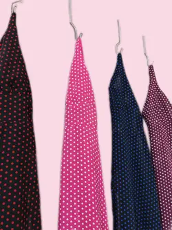 پیراهن خال خالی