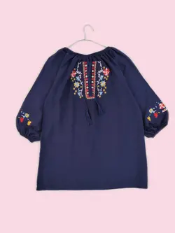 تونیک نخی گلدوزی 1