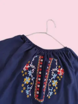 تونیک نخی گلدوزی 1