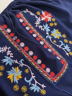 تونیک نخی گلدوزی 1