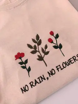 تیشرت گلدوزی طرح گل