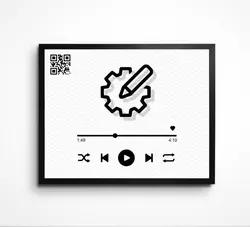 تابلو موزیکال دلخواه - افقی