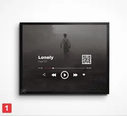 تابلو موزیکال دلخواه - افقی