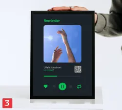 تابلو موزیکال دلخواه - عمودی