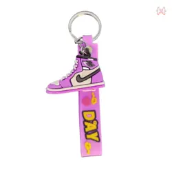 جاسوئیچی/ آویز طرح جردنز (بنفش)