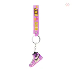 جاسوئیچی/ آویز طرح جردنز (بنفش)