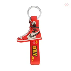 جاسوئیچی/ آویز طرح جردنز (قرمز)