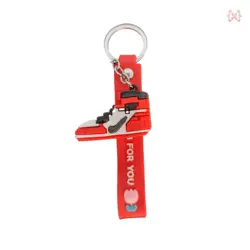 جاسوئیچی/ آویز طرح جردنز پیکسلی قرمز