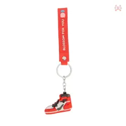 جاسوئیچی/ آویز طرح جردنز پیکسلی قرمز