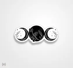 استیکر/ برچسب ماه 2