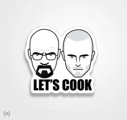 استیکر/ برچسب Let's Cook