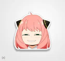 استیکر/ برچسب انیمه گرل