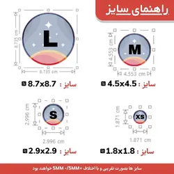 استیکر/ برچسب دونات