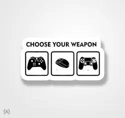 استیکر/ برچسب gaming tools