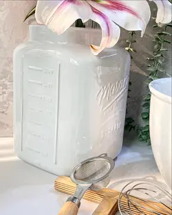 کاسه آشپزی و گلدان mason