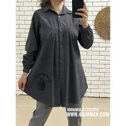 تونیک دختر و چتر