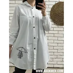 تونیک دختر و چتر