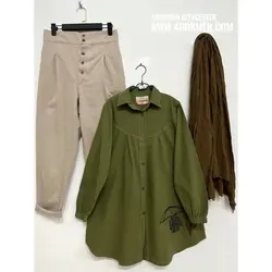 تونیک دختر و چتر