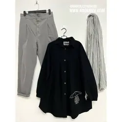 تونیک دختر و چتر