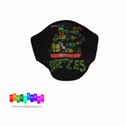 ماسک پارچه ای لاک پشتهای نینجا - رنگ به رنگ