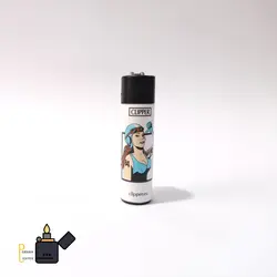 فندک کلیپر (Clipper) پلاستیکی فانتزی (طرح زن)
