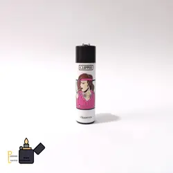 فندک کلیپر (Clipper) پلاستیکی فانتزی (طرح زن)
