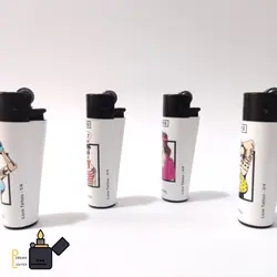 فندک کلیپر (Clipper) پلاستیکی فانتزی (طرح زن)
