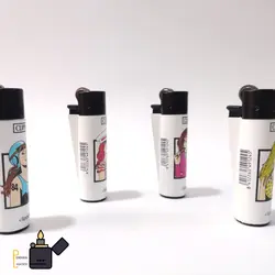 فندک کلیپر (Clipper) پلاستیکی فانتزی (طرح زن)