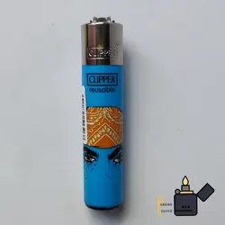 فندک کلیپر (Clipper) پلاستیکی فانتزی (طرح چشم زن)