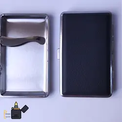 جاسیگاری چرم مصنوعی ophone- نیمه بلند اسلیم