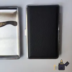 جاسیگاری چرم مصنوعی ophone- نیمه بلند اسلیم