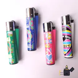 فندک کلیپر (Clipper) پلاستیکی فانتزی (طرح لاو-love)