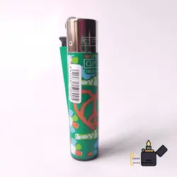 فندک کلیپر (Clipper) پلاستیکی فانتزی (طرح لاو-love)