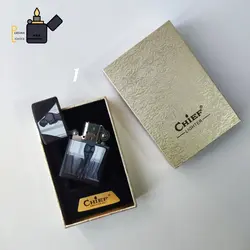 فندک بنزینی برند chief شیف اورجینال طرح منشوری