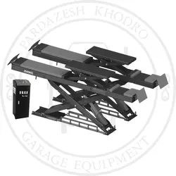 جک قیچی دوبل روکار پولی - پردازش خودرو