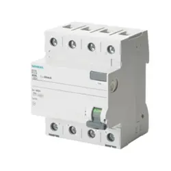 کلید محافظ جان چهار پل 63 آمپر زیمنس مدل 5SV4346-0