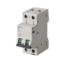 کلید مینیاتوری دو پل 32 آمپر زیمنس مدل 5SL6232-7