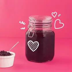 بانکه شیشه ای درب چفتی سایز 1 (ظرف شیشه ای ترشی و مربا)